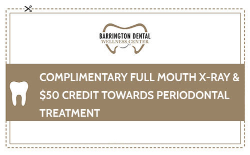 The image is a screenshot of a dental clinic s promotional advertisement, featuring a graphic design with text and a logo.